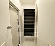 大容量の玄関収納です。