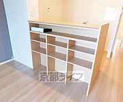 カウンターも有効利用