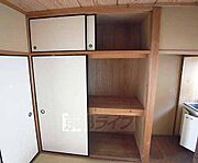 2階北側和室の収納です