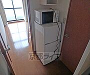備え付けの家電です