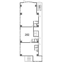 サンライズビルの間取図画像