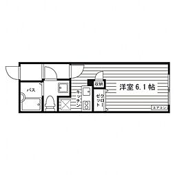 ISM板橋本町 ワンルームの間取図画像