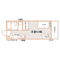 アローン・ハウス 302号室 ｜ 沖縄県宜野湾市宜野湾３丁目17-24（賃貸マンション1R・3階・19.80㎡） その2