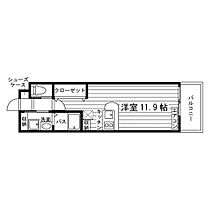 エクシート3  ｜ 福岡県大川市大字酒見283-1（賃貸マンション1R・2階・26.50㎡） その2