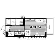 サンティエ上巻 A棟  ｜ 福岡県大川市大字上巻198-2-1（賃貸マンション1K・3階・26.80㎡） その2