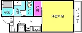 プルミエール1 307 ｜ 兵庫県加古川市野口町坂井64-1（賃貸マンション1K・3階・25.21㎡） その2