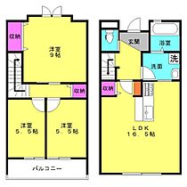 パークメゾン良野 103 ｜ 兵庫県加古川市野口町良野467（賃貸アパート3LDK・1階・86.47㎡） その2