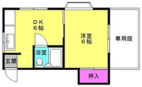 光コーポ 103 ｜ 兵庫県加古川市加古川町溝之口372-6（賃貸アパート1DK・1階・32.25㎡） その2