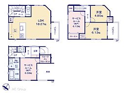 川口市東川口2丁目　新築一戸建て 全5棟