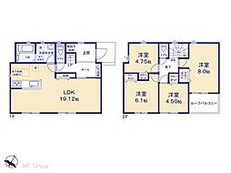 我孫子市都　23ー1期　新築一戸建て　全1棟