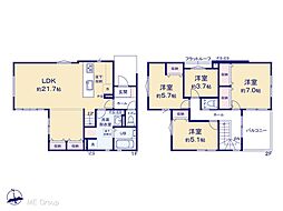 流山市加1丁目　11期　新築一戸建て　全2棟 　1号棟