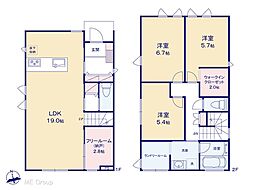 我孫子市青山台4丁目 新築一戸建て 全2棟