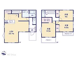 越谷市弥栄町3丁目 5期 新築一戸建て 全1棟