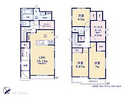 柏市柏 新築一戸建て 全2棟