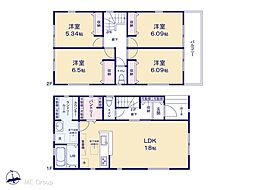 春日部市備後東7丁目 20期 新築一戸建て 全2棟