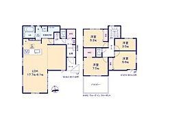 柏市青葉台2丁目 2期 新築一戸建て 全1棟