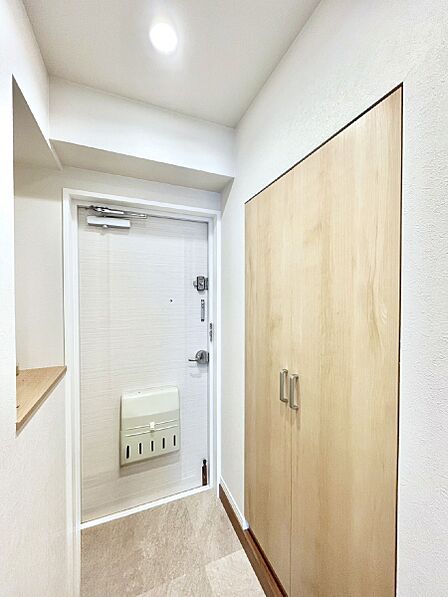 家族の帰宅やお客様をあたたかく迎える玄関