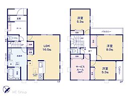 越谷市弥十郎 新築一戸建て 全1棟