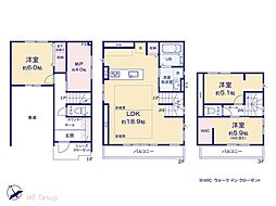 板橋区上板橋2丁目 1期 新築一戸建て 全4棟