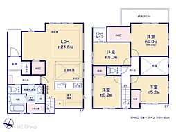 松戸市二十世紀が丘柿の木町　3期　新築一戸建て　全2棟