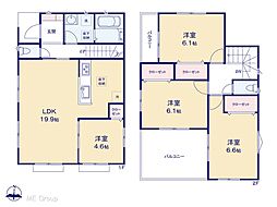 松戸市上本郷　新築一戸建て　全1棟