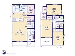 松戸市八ヶ崎8丁目 新築一戸建て 全2棟