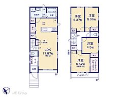 松戸市常盤平西窪町　新築一戸建て　全2棟