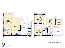 柏市花野井 22期 新築一戸建て 全1棟
