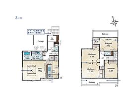 川口市木曽呂 新築一戸建て 全5棟