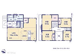船橋市高根台4丁目 14期 新築一戸建て 全2棟