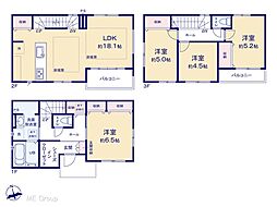川口市宮町 2期 新築一戸建て 全2棟