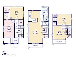 江戸川区大杉3丁目 新築一戸建て 全2棟