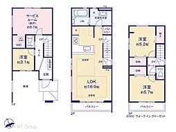 浦安市富士見2丁目 6期 新築一戸建て 全2棟