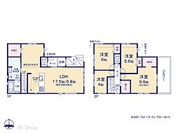 柏市光ケ丘2丁目 4期 新築一戸建て 全3棟