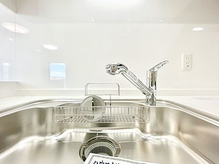 いつでも清潔なおいしいお水を。一つの水栓で水道水と浄水を使い分け。