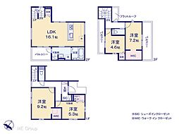 八潮市大瀬 1期 新築一戸建て 全1棟