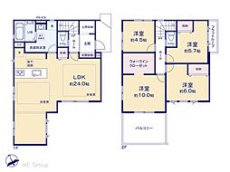 越谷市赤山町2丁目 23期 新築一戸建て 全1棟