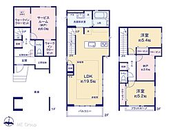 江戸川区北小岩4丁目 18期 新築一戸建て 全7棟
