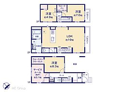 市川市大和田3丁目 4期 新築一戸建て 全3棟