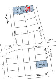 白山市柴木第二土地区画整理事業地内 16-7、19-12の土地画像