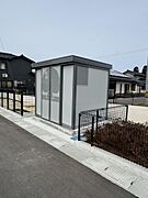 公園横のゴミステーション（2026年3月2日撮影）