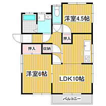 サニーガーデン五加  ｜ 長野県上田市五加（賃貸アパート2LDK・1階・47.00㎡） その2