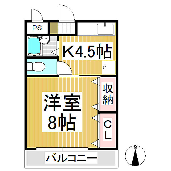長野県上田市中丸子(賃貸アパート1K・1階・29.29㎡)の写真 その2