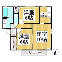 ルピナス伊勢原  ｜ 長野県東御市常田（賃貸アパート2LDK・2階・58.76㎡） その2