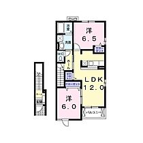 長野県上田市五加（賃貸アパート2LDK・2階・58.86㎡） その2