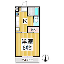 ロイヤルパレス三好町II  ｜ 長野県上田市御所（賃貸アパート1K・1階・26.00㎡） その2