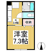 コーポおもだか  ｜ 長野県上田市五加（賃貸アパート1K・1階・23.00㎡） その2