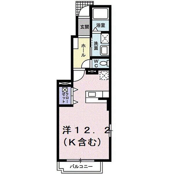 広島県福山市南蔵王町5丁目(賃貸アパート1R・1階・32.90㎡)の写真 その2