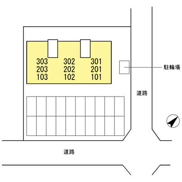 サンハイツII番館 201｜広島県福山市南手城町1丁目(賃貸アパート2LDK・2階・51.86㎡)の写真 その17