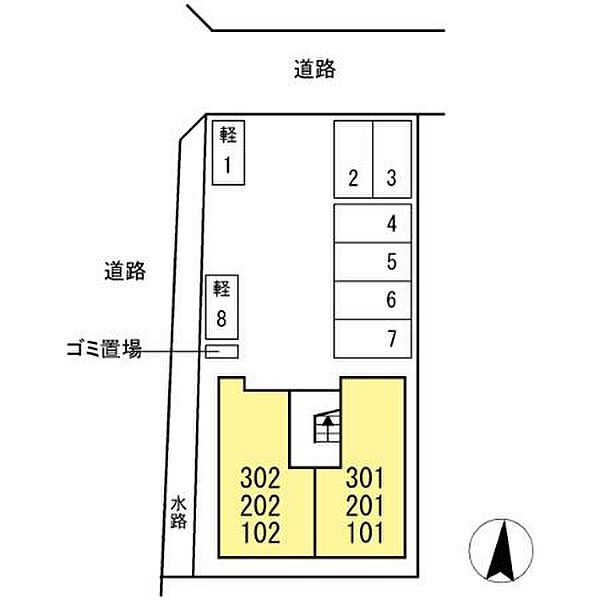 モンペリエ 201｜広島県福山市南蔵王町4丁目(賃貸アパート1LDK・2階・42.39㎡)の写真 その20